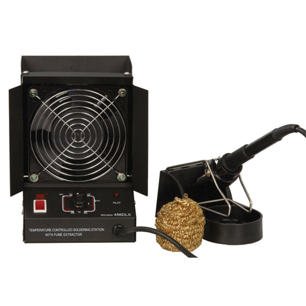 Xytronic Fume Extractor & 60W Temperature Controlled Soldering Station Combo Main