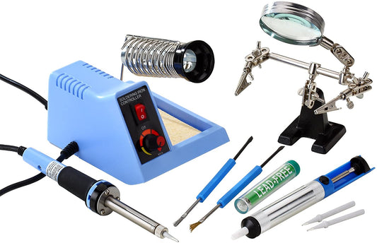 48W Temperature Controlled Solder Station Kit