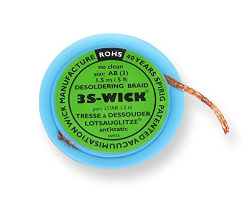 060801 3S Desoldering Wick - 5' spool Alternate